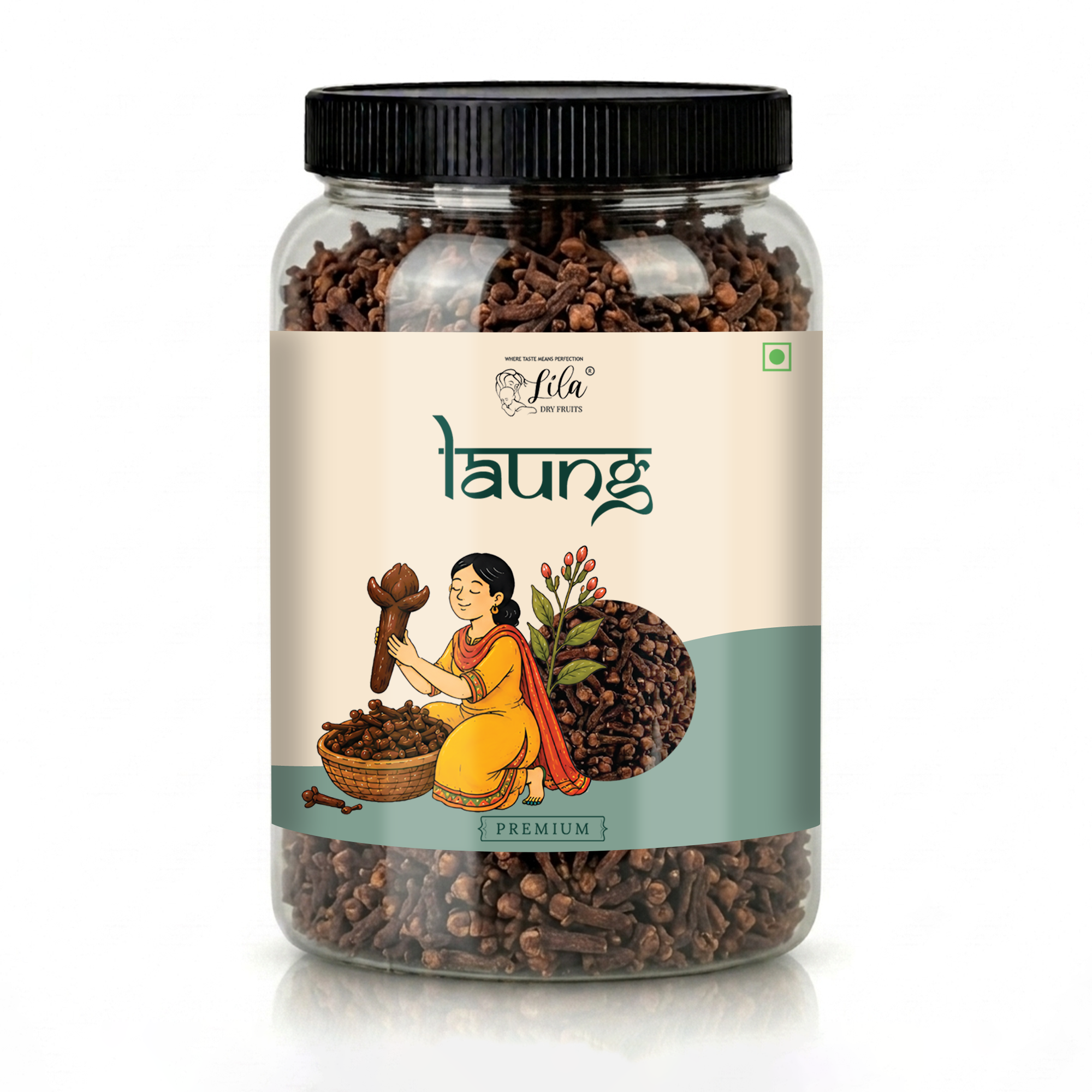 LILA DRY FRUITS Premium Whole Cloves (Laung) | Pure & Aromatic Indian Spice | Fresh Quality