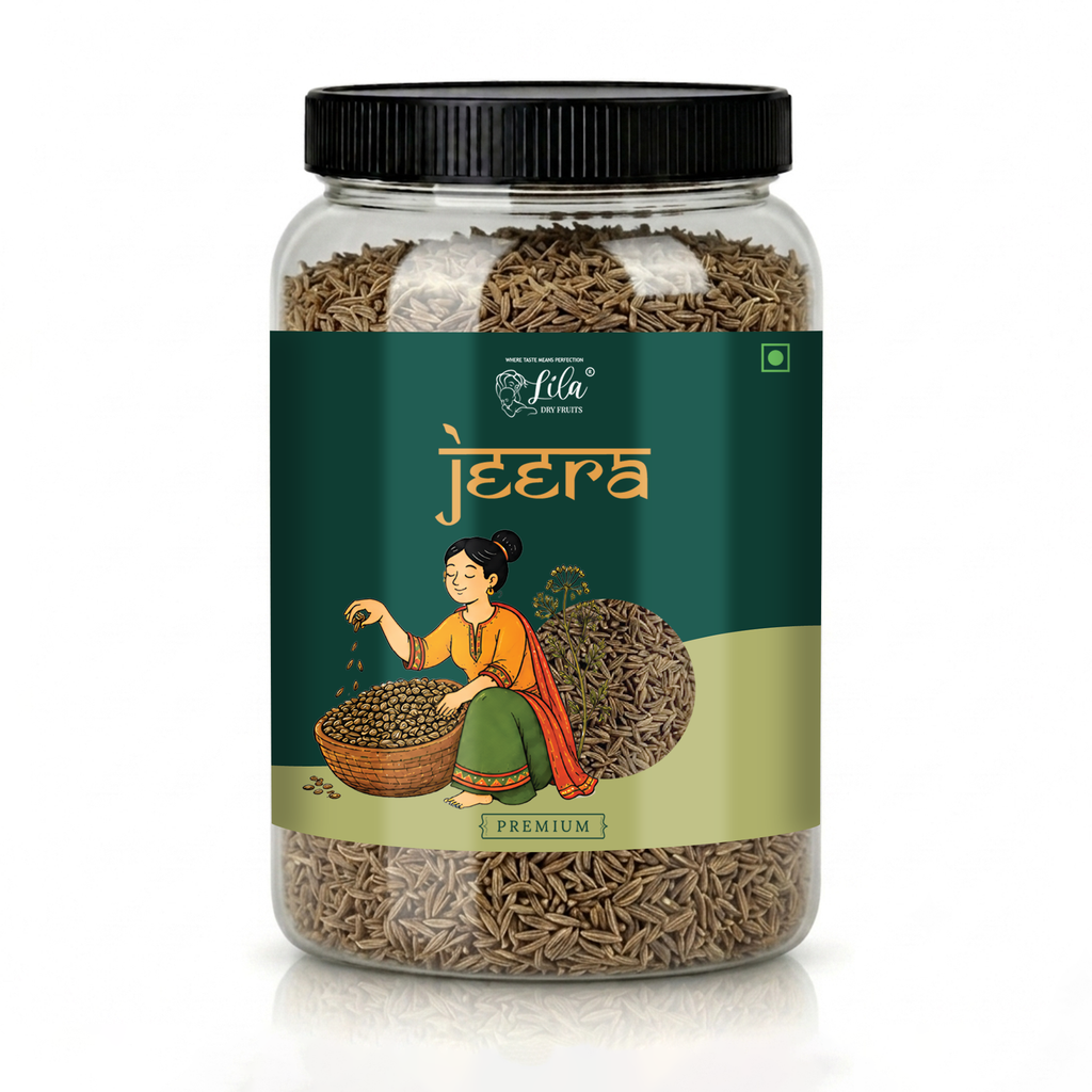 LILA DRY FRUITS Premium Cumin Seeds (Jeera) | Whole Jeera | Aromatic & Fresh Spice