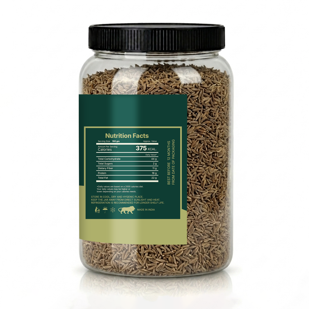LILA DRY FRUITS Premium Cumin Seeds (Jeera) | Whole Jeera | Aromatic & Fresh Spice