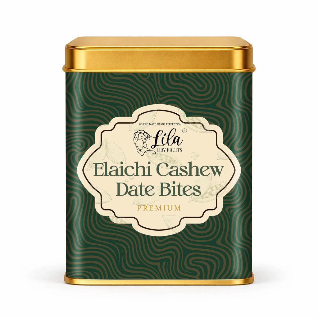 Elaichi Cashew Dry Fruit Bites with Dates & Ghee 200g