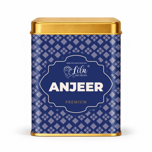 Natural Dried Anjeer 250g Premium Dry Figs for Healthy Snacking