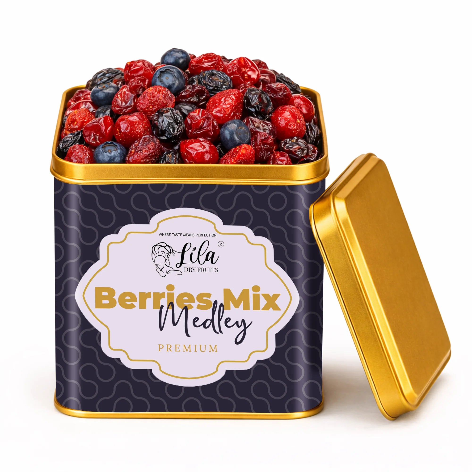 Tangy Berries Mix 275g with Raisins Sweet & Tart Fruit Snack Blend