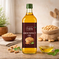 Cold Pressed Groundnut Oil 500 ML for Cooking & Frying Use