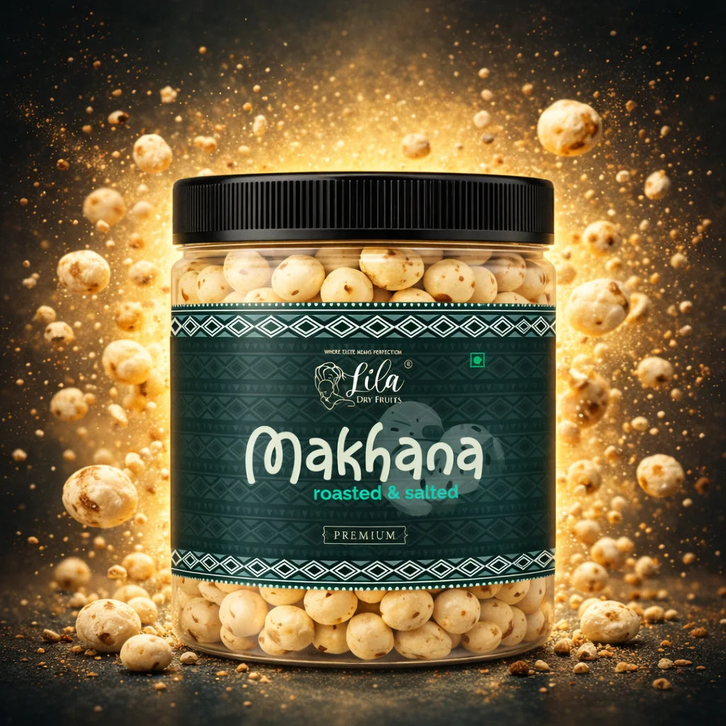 Roasted Makhana 75g Himalayan Salt & Black Pepper Snack
