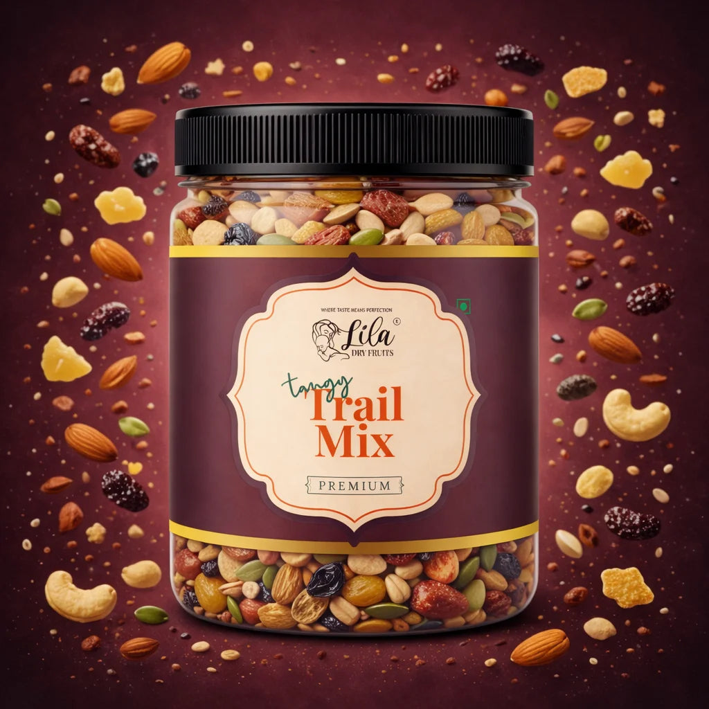 Tangy Trail Mix 250g Chatpata Nuts Seeds & Dried Fruits Mix
