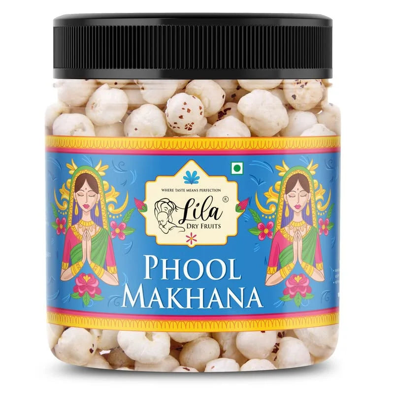 Crunchy Roasted Makhana 75g Large Lotus Seeds Snack