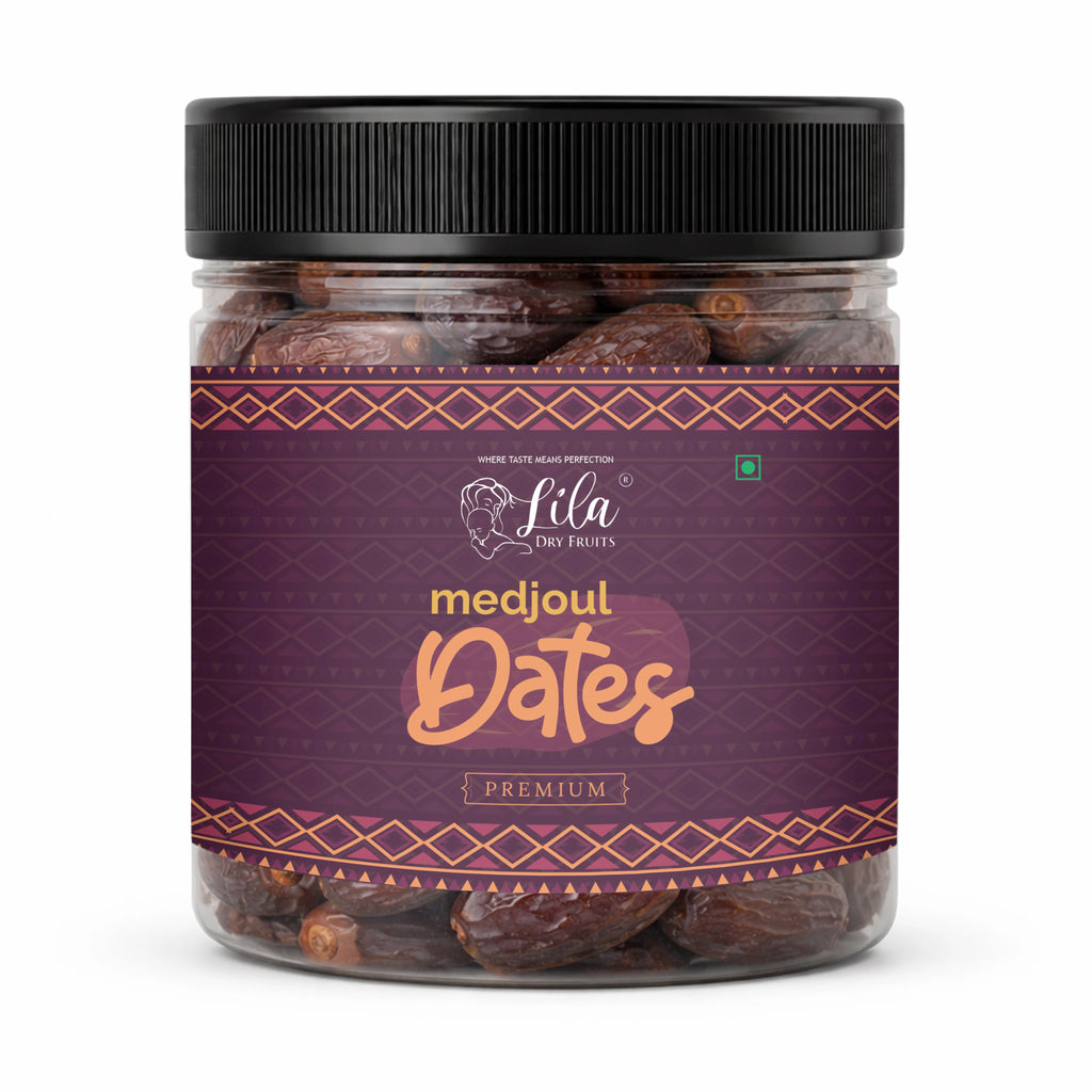 Premium Medjoul Dates 275g Soft Sweet Khajoor Natural Snack