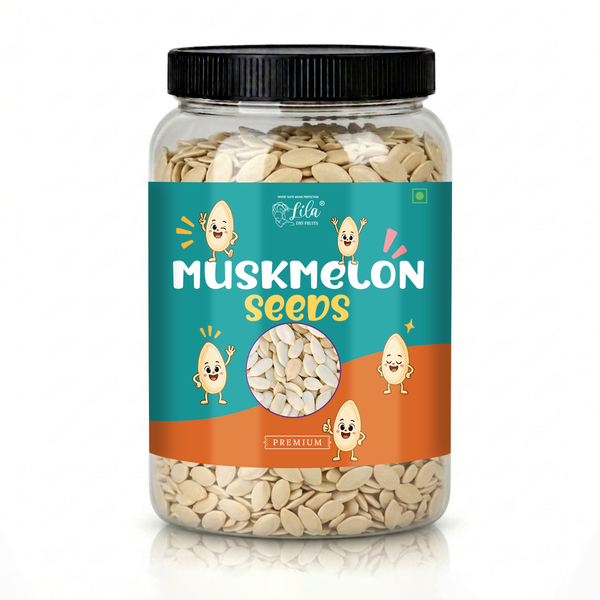 LILA DRY FRUITS Muskmelon Seeds (Magaz) | Nutritious & Crunchy | Fresh & Natural