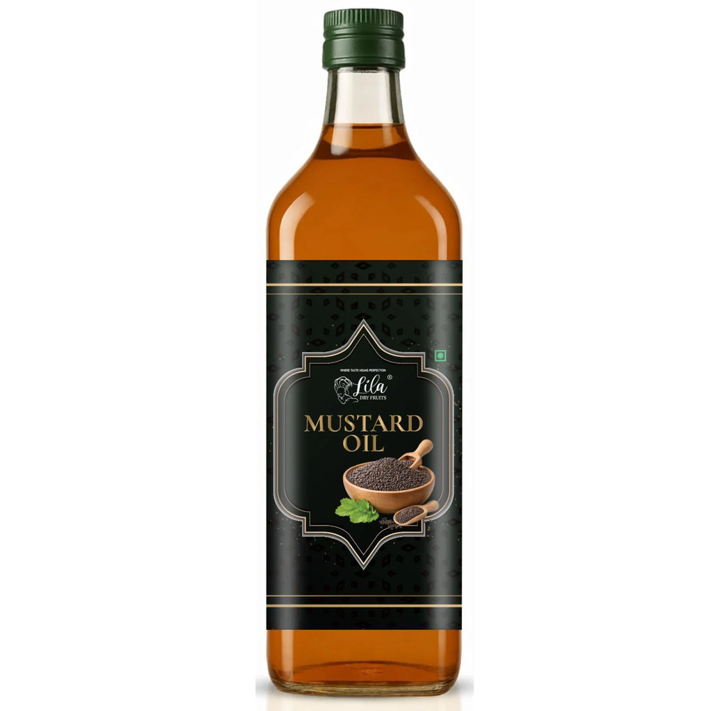 Kachi Ghani Mustard Oil 500 ML Cold Pressed Cooking Oil