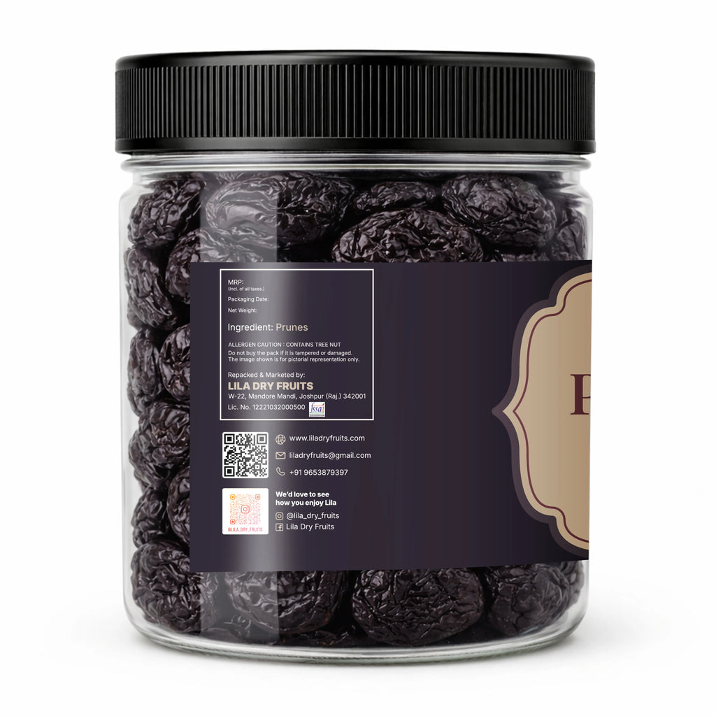 Premium Prunes 250g Soft Juicy Naturally Sweet Dried Plums