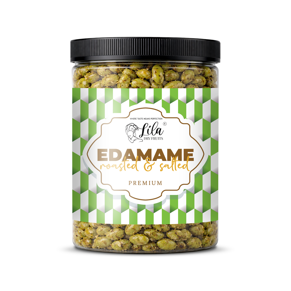 Edamame Roasted Salted Flavour Beans Flavoured Edma Beans Crunchy Protein Rich Snack