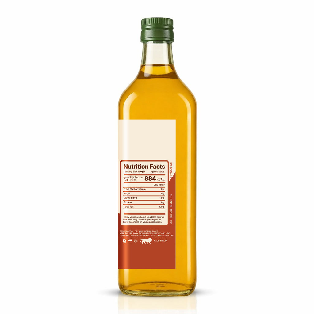 Cold Pressed Sesame Oil 500 ML for Cooking & Daily Kitchen Use