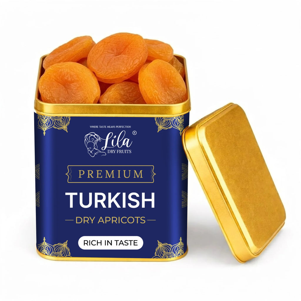 Premium Turkish Apricots 275g Soft Sweet Khubani for Snacking
