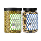 Lila Dry Fruits Premium Edamame 2 Flavours Combo – Roasted & Salted Edamame & Protein Beans (Pack of 2, 100g Each)