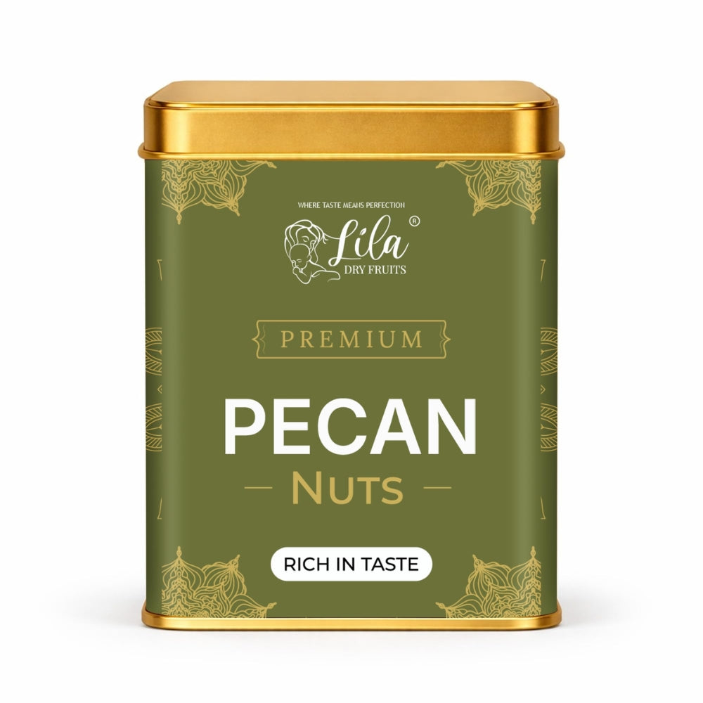 LILA DRY FRUITS Pecan Nuts 275g | Rich in Fiber & Healthy Fats