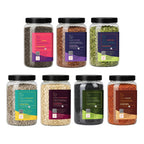 Premium 7 Seeds Mix (200g Each) – Chia, Flax, Pumpkin, Sunflower, Watermelon, Basil & Halim Seeds