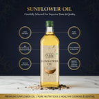 Cold Pressed Sunflower Cooking Oil 500 ML Pure Light Daily Use Oil