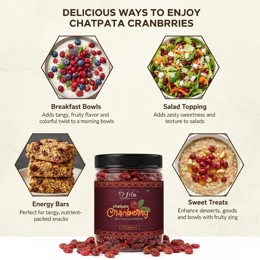 Flavoured Cranberries 250g with Black Pepper & Pink Salt Snack