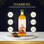 Cold Pressed Sesame Oil 500 ML for Cooking & Daily Kitchen Use