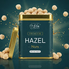 LILA DRY FRUITS Hazelnuts 275g | Whole Natural Crunchy Premium Nuts